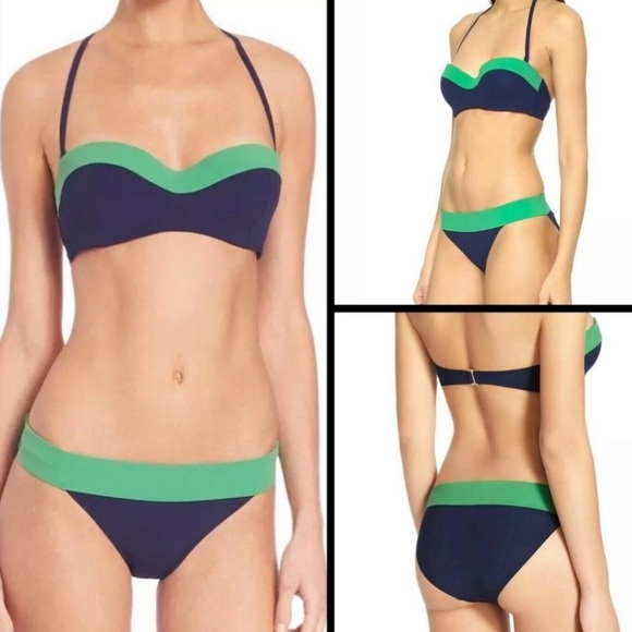 Tory Burch Bikini Top-Small and Bottom-Med